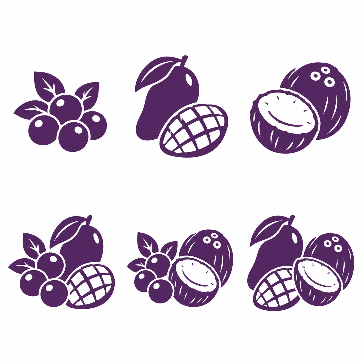 Açaí base ingredients